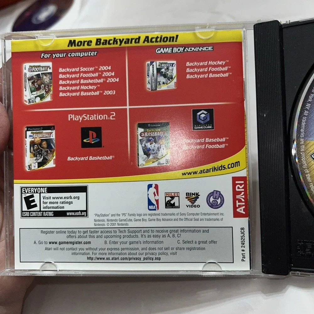 Backyard Basketball PC NBA 2004 Atari Windows Computer Game Vintage